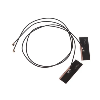 M. 2 za Anteno kartice Mini PCI-E Brezžični Wifi MHF4 Laptop/Embedded Dual Band Anteno H7EC