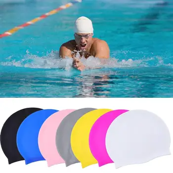 Elastični Športni Dodatki Nepremočljiva Šport Plavati Opreme Turban Plavati Bazen Klobuk Plavanje Klobuk Plavanje Caps Potapljanje Klobuk