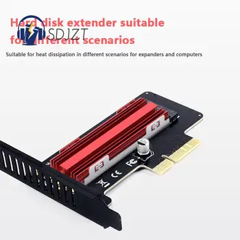 M. 2 SSD Hladilnik NVME Heatsink Aluminij Zlitine PC Učinkovito Radiator S Termalno Ploščico Za ITX Ohišja Za PS5 Pad