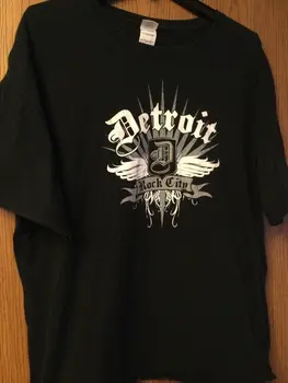 Detroit Rock City - Črna Majica - 3XL