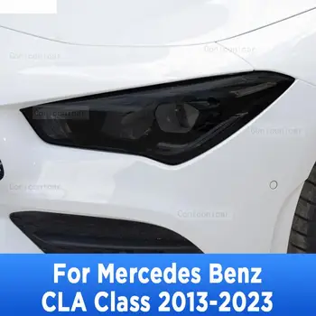 Za Mercedes Benz CLA Razred 2013-2023 Avto Zunanjost Smerniki Anti-scratch Spredaj Lučka za Odtenek TPU Zaščitno folijo za Popravilo Opreme