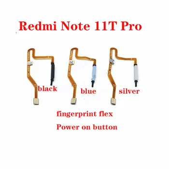 Dotaknite ID prstnih senzor optični bralnik ključ za Odklepanje Gumb za xiaomi Redmi Opomba 11T Pro