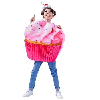 Halloween Otrok, Cosplay Sladoled Torto Kostum Počitnice Stranka Luštna Punca Stopnji Uspešnosti Določi Modni Smešno Roza Oblačila