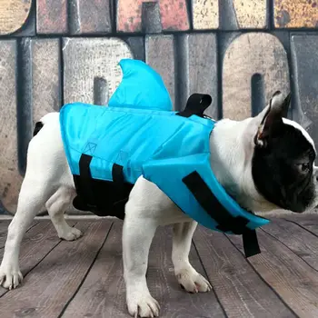Poletje Pes rešilni Jopič Pet Lifesaver Majice z Reševalnim Ročaj Psi Varnost Kopalke Preserver za Bazen, Plaža, Čolnarjenje