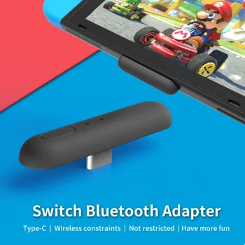 Brezžična Tehnologija Bluetooth Oddajnik V5.0 Sprejemnik za Nintendo Stikalo/PS4/PC Stereo Audio (Stereo zvok Oddajnik Tip-C Brezžični USB Adapter