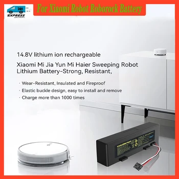 14.8 V Zamenjava Baterije za xiaomi Mop Pro Robot sesalnik STYTJ02YM Pribor, Rezervni Li-ionska Baterija Yunmi MVVC01-G