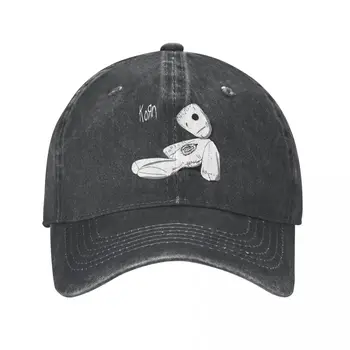 Korn Metal Rock Band Spolne Slog Baseball Caps Lutka Logotip Stiski Oprati Kape Klobuk Letnik Prostem Teče Golf Skp Sonce