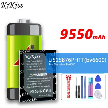 Novo KiKiss Li515876PHTT Baterije 9550mAh Za Blackview BV6600 Mobilni Telefon Bateria
