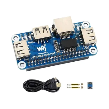 5V RJ45 Ethernet, USB HUB Modul KLOBUK Širitev Odbor Ščit Starter Kit za RPI Raspberry Pi Nič W WH 2W 2 3B Plus