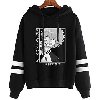 Tokio Revengers Anime Hoodie Majica Kawata Nahoya Grafični Hoodie Sudaderas Moletom Moških Oblačil Harajuku Puloverju