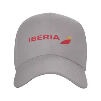Iberia Vrh Kakovosti Logotip Denim Baseball skp skp Pletene klobuk
