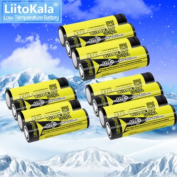 12PCS LiitoKala Lii-LT42A 21700 4200mah Akumulatorsko Baterijo 3,7 V 10C odvajanje Visokih Moči baterije Za High-power Aparati