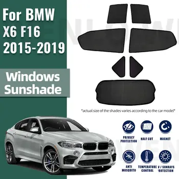 Za BMW X6 F16 2015-2019 Avto Stransko Okno Dežnik Vetrobransko steklo Sun Odtenek Sončne Zaščite Suncobran Otrok Zavese