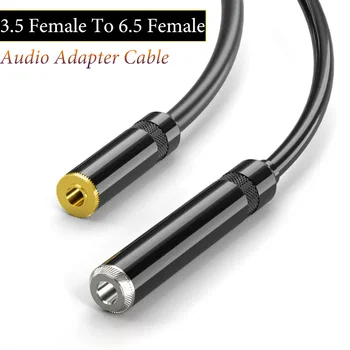 Jack 3,5 mm Ženski 6,5 mm, Ženski Audio Kabel Podaljšek dvokanalni Stereo TRS 3,5 TRS 6.5 Kabel