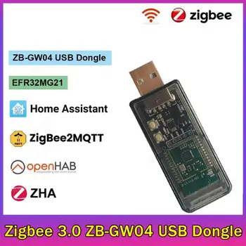 Za EWeLink Zigbee 3.0 USB Ključ, ki Temelji Na Siliciju Labs EFR32MG21 Zigbee Prehod ZB-GW04 Adapter za Podporo ZHA Zigbee2MQTT OpenHAB