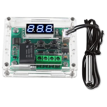2X W1209 DC 12V Digitalni Temperaturni Regulator Odbor -50-110°C Elektronska Temperatura Temp Kontrolni Modul Stikalo (1Pack)