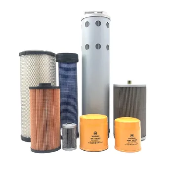 Za Sany Sy75-8-9 Zračni Filter, Dizelski Filter, Oljni Filter, Oljni Separator vode, Papirja In Dizelski Kopač Dodatki