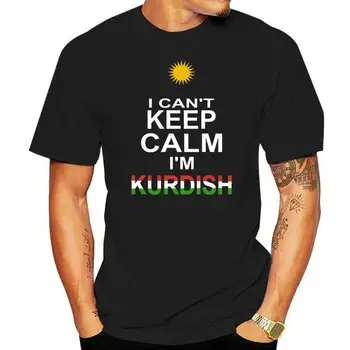 Sem CanKeep Miren IM Kurdski Kurdistanu Zastavo Moški T-Shirt Moški 2024 Novo Kratek Rokav Hipster Moški Tee T Shirt Majice