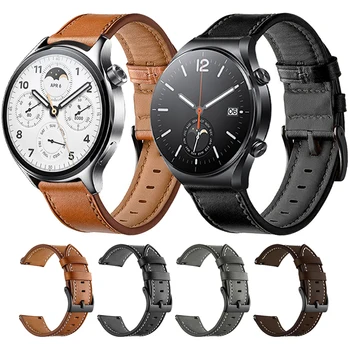 Za Xiaomi Watch S1 Aktivna Wriststrap Watchband 22 mm Usnje Zapestnica Za Xiaomi Watch 2 Pro Color 2 Trak S3 S2 46 42 Manžeta
