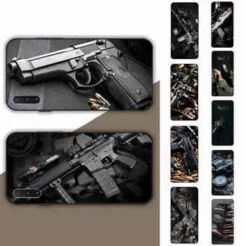Pištolo in bullet Primeru Telefon za Samsung note 3 4 5 7 8 9 10 pro plus, lite 20 ultra