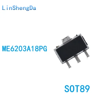 10PCS ME6203A18PG LDO linear regulator 1.8 V SMT SOT89 6203A-1.8