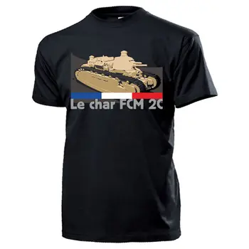 Le char FCM 2C cisterne Francija TEDEN char de poči - T-shirt #13776