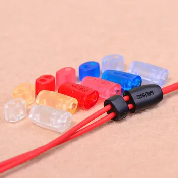 DIY slušalke kabel nadgradnjo Vilice drsnikov linija Delilnik 10pcs