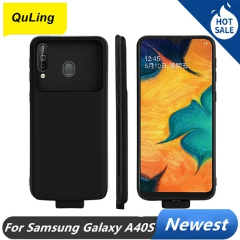 QuLing Za Samsung Galaxy M21 Baterije Primeru M21 Baterije Primeru 5000 Mah Banka Power Ohišje Za Samsung Galaxy M21 Polnilnik Primeru