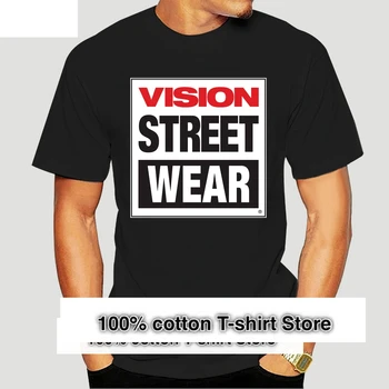 Nova Vizija Street Nositi Skateboard - po Meri Moški, Black T-Shirt Tee-2034A