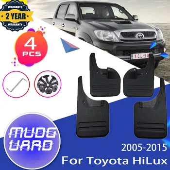 Mudflap za Toyota HiLux 4-Vrata AN10 AN20 AN30 2005 2006 2007 2008 2009~2015 Fender Garde Mulja Splash Zavihek Blatniki Dodatki