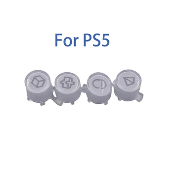 Kristalno ABXY Smeri Tipke Gumbi Palčko za PlayStation 5 Za PS5 Krmilnik Veselje-con Krmilnik Popravila Del Zamenjava