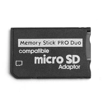 Memory Stick Pro Duo Adapter, Micro SD/Micro SDHC TF Kartico Memory Stick MS Pro Duo Kartica za Sony PSP Sim Adapter