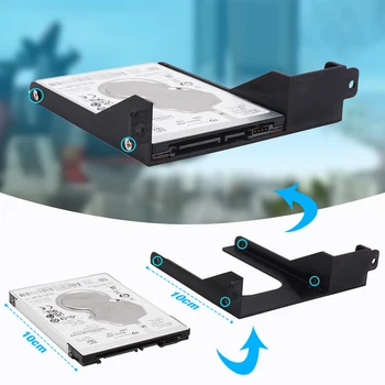 BitFunx V2 2,5 Cm 3D Tiskanih Stojalo, Nosilec za HDD SSD Trdi Z Odpraviti Vijak Odprtine za PS2 PlayStation2 Maščobe igralne Konzole