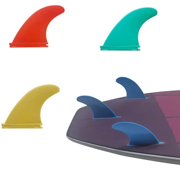 Najlon UPSURF PRIHODNOSTI G5 Velikost Desko Plavuti 4 Barve Plastike Deskanje Plavuti 3pcs na nabor Eno Zavihki Funboard Plavuti Surf Oprema