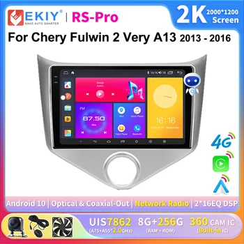 EKIY 2K Zaslon CarPlay avtoradia Za Chery Fulwin 2 A13 2013-2016 Android Avto Večpredstavnostna GPS Igralec Autoradio stereo Navi