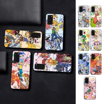 Digitalni Pošast Digimon Primeru Telefon Za Samsung S 9 10 20 21 22 23 30 23plus lite Ultra FE S10lite Fundas
