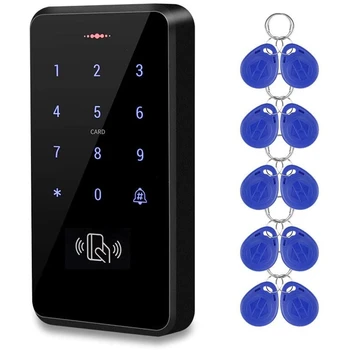 IP68 Vodotesen RFID Kartice Dostop do Vrat Osvetlitev Tipkovnice 3000 Uporabnik 125KHz Kartico, Žetonom Tamper-Alarm za Zunanjo Uporabo