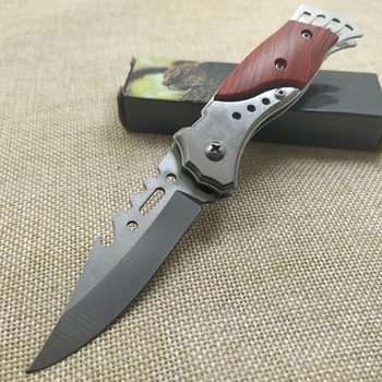Taktično prostem folding nož za preživetje, boj proti žepni nož EOS lovski nož 440C Rezilo Prostem Self-defense EOS Multi Orodja