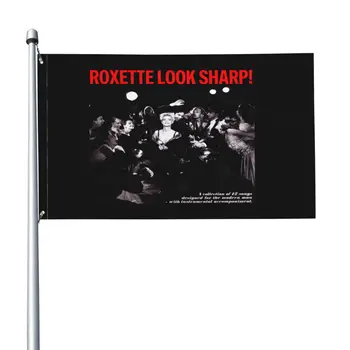 Roxette Pogled Oster Logotip, Zastava Banner Parada Športni Klub Žive Barve Na Prostem