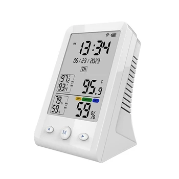 Tuya WIFI Temperatura Vlažnost Senzor Termometer, Higrometer Pametnega Doma Za Babyroom Spalnica