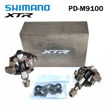 Shimano XTR PD-M9100 Pedal za Gorsko Kolo samozapiralni XT Pedal Z SH51 Cleats za MTB Kolesa Cross-country Race Kolesarski Deli