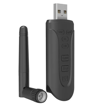 USB Bluetooth 5.3 Oddajnik Stereo 3.5 Mm AUX Ključ Antena Zvok Brezžični Adapter Za Telefon, Avtomobil, RAČUNALNIK TV
