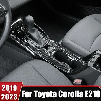 Za Toyota Corolla E210 2019 2020 2021 2022 2023 Hibridnih Avtomobilov, Prestavna Plošča Pokrov Pokal Okvir Sredinski Konzoli Zaščito Stanovanj, Trim