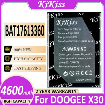 Za DOOGEE X30 BAT17613360 Zamenjava 4600mAh Deli Pomožno Baterijo za DOOGEE X 30 Pametni Telefon Batteria + Številko za Sledenje