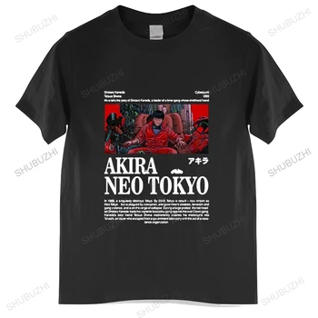 Nova moda Anime stilu Akira Neo Tokyo Natisnjeni O-vratu Summert Majica Smešno Udobno Tshirts Priložnostne Bombaž shubuzhi blagovne znamke Vrhovi