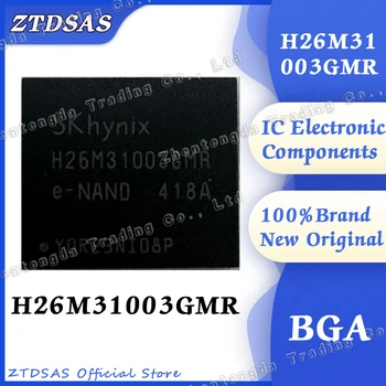Novo H26M31003GMR H26M31003 H26M31003GM Pisave, knjižnice izvajajo programe EMMC pomnilniški čip popolnoma novo izvirno BGA paket