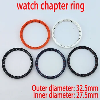 32.5 mm * 27,5 mm Trde Plastike Watch Poglavje Obroč Primerni Za NH35 NH36 Watch Primeru, Abalone Watch Primeru Deli OD:32.5 mm ID：27,5 mm