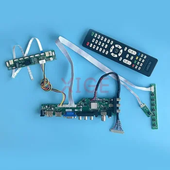 LCD Gonilnik Krmilnika Odbor Fit MT200LW01 LM220WE5 1680*1050 Digitalni Signal DVB AV+USB+DHMI+VGA Kit DIY Zaslon 20