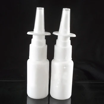 1 PC 10 ml Spray Steklenico Prazno Plastično Pršilo za nos Steklenice Črpalka Škropilnica Megle Nos Spray ponovno napolniti Steklenico Za Medicinske Embalaže