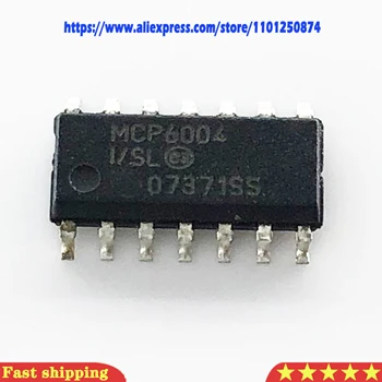 10PCS MCP6004-I/SL SOP-14 MCP6004-I SOP MCP6004 SMD MCP604-I/SL MCP604